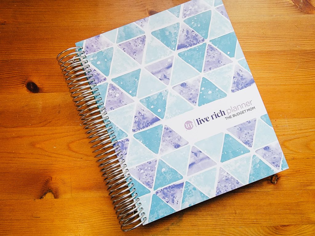 live rich planner triangle cover
